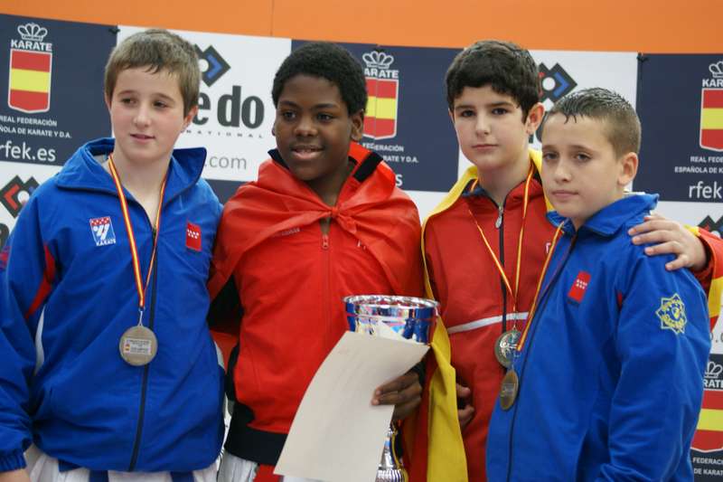 Oro y Plata en el Nacional Alevín, Infantil y Juvenil